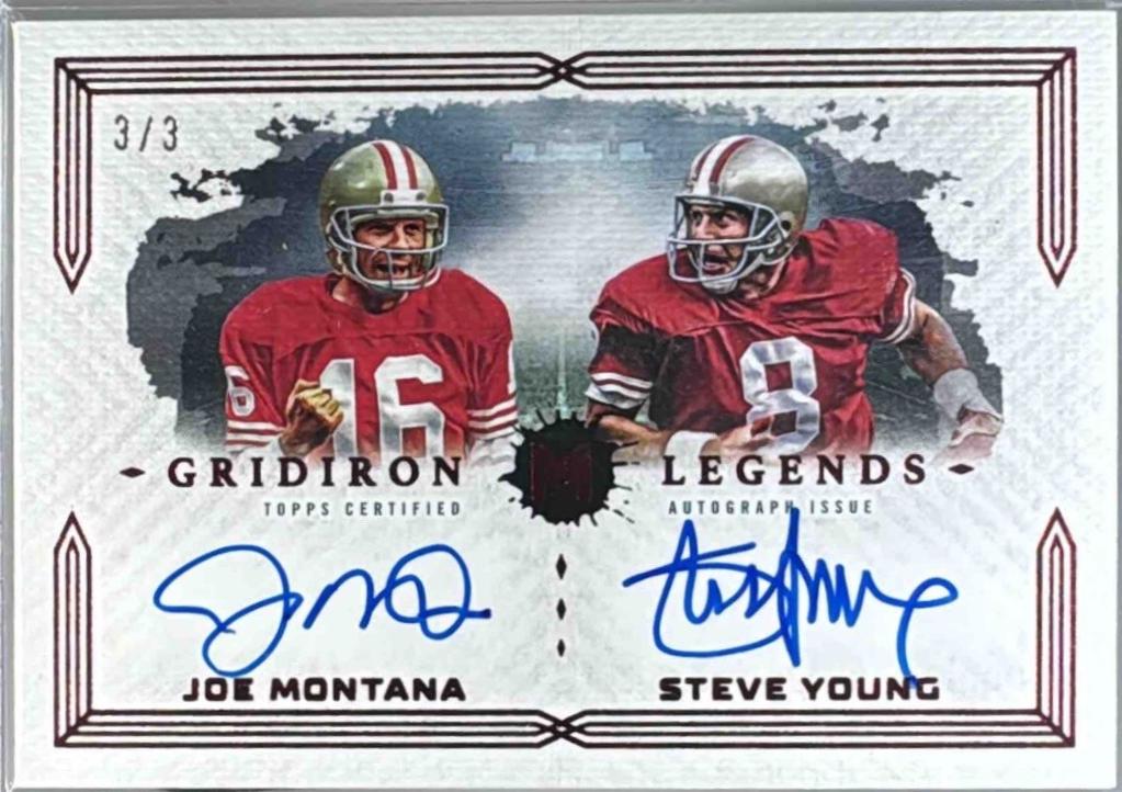 Joe Montana / Steve Young #GLD-MY