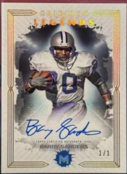 Barry Sanders [Quin Gold] #GIL-BSA