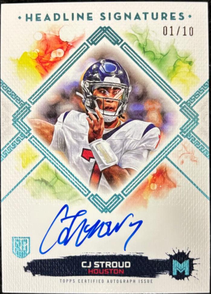 CJ Stroud [Cadium Orange] #HS-CJS