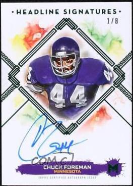 Chuck Foreman [Winsor Green] #HS-CF