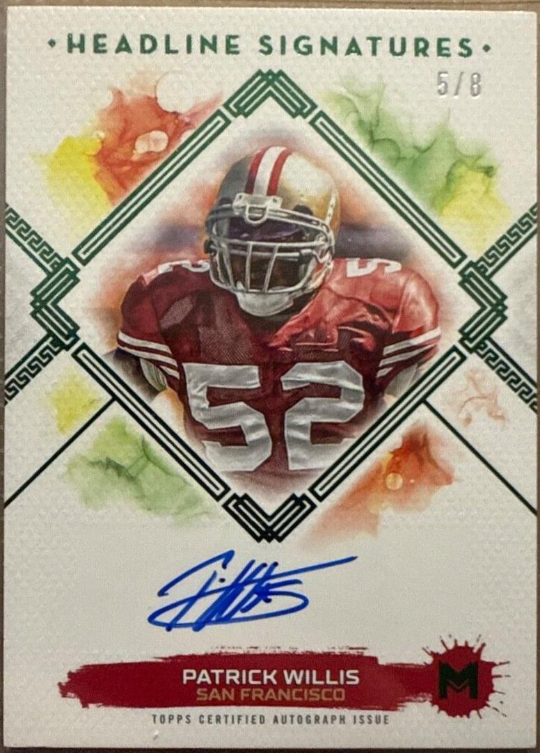 Patrick Willis [Winsor Green] #HS-PW