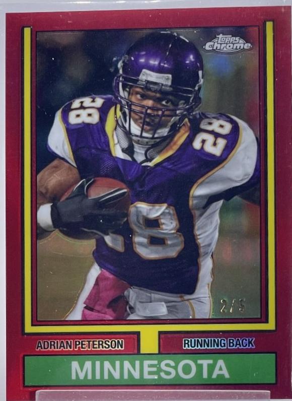 Adrian Peterson [Red Refractor] #74TF-20