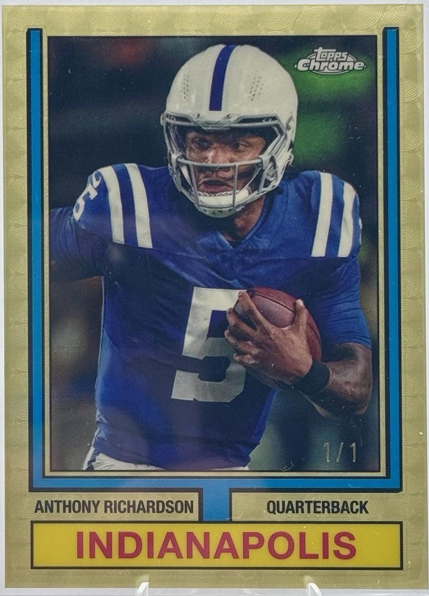 Anthony Richardson [SuperFractor] #74TF-25