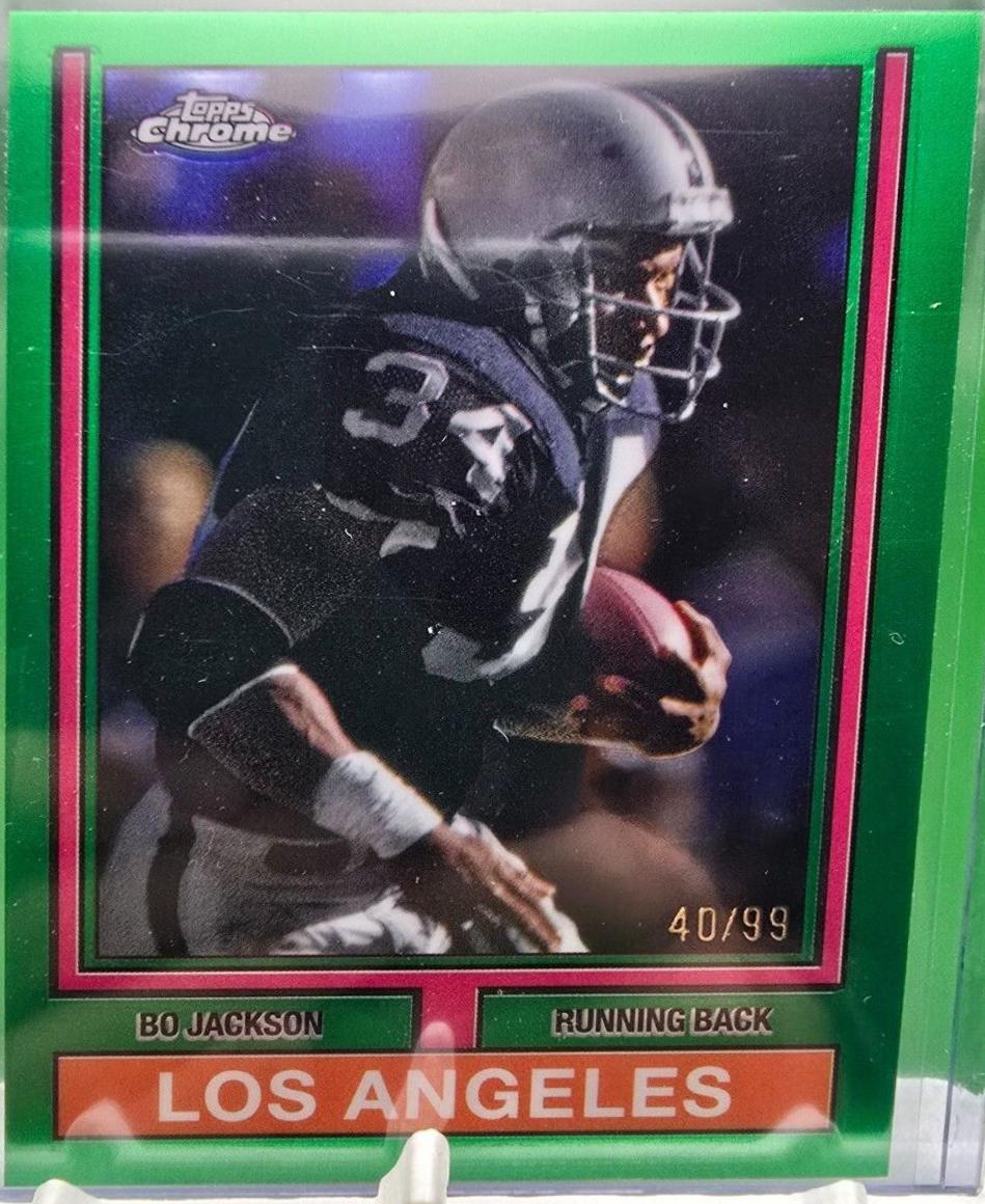 Bo Jackson [Green Refractor] #74TF-21