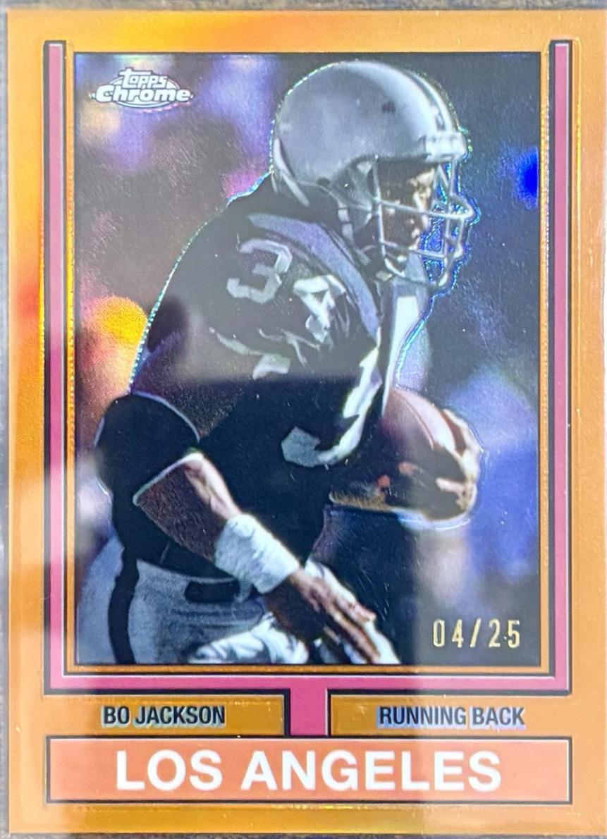 Bo Jackson [Orange Refractor] #74TF-21