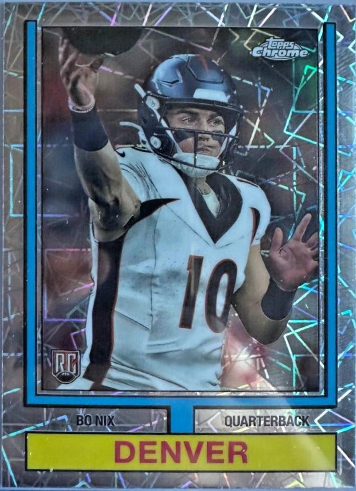 Bo Nix [Laser Refractor] #74TF-4