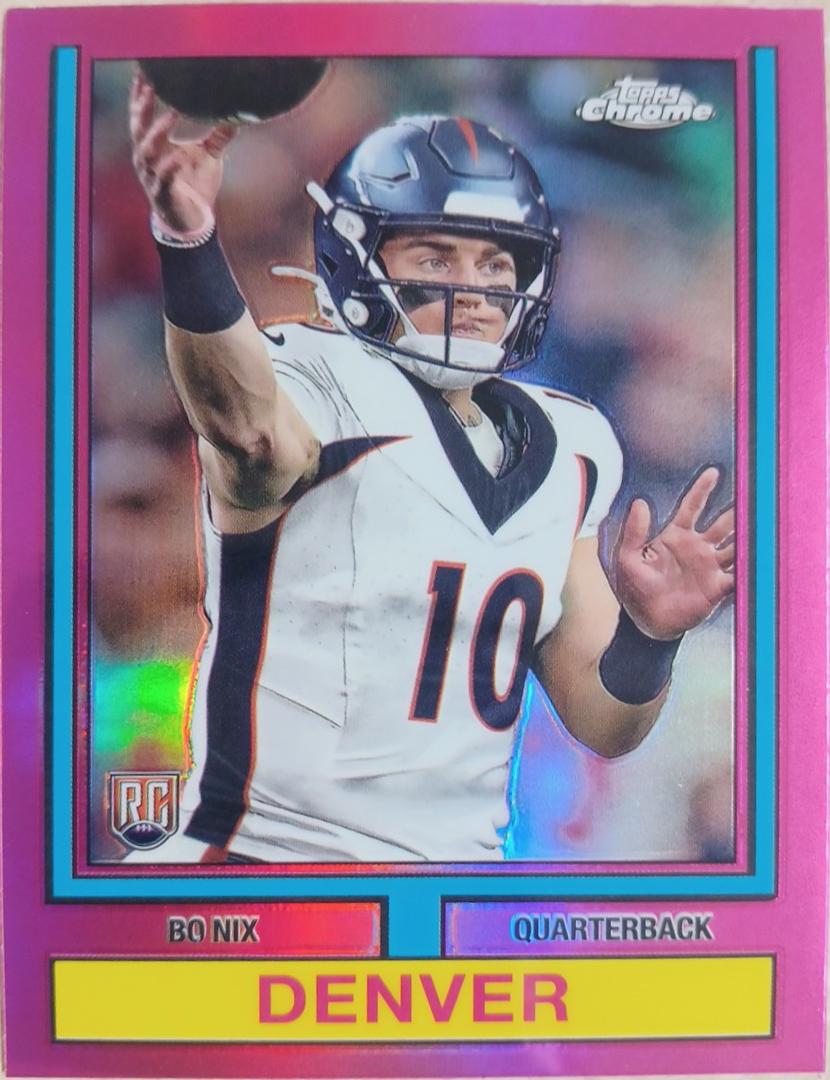 Bo Nix [Refractor] #74TF-4