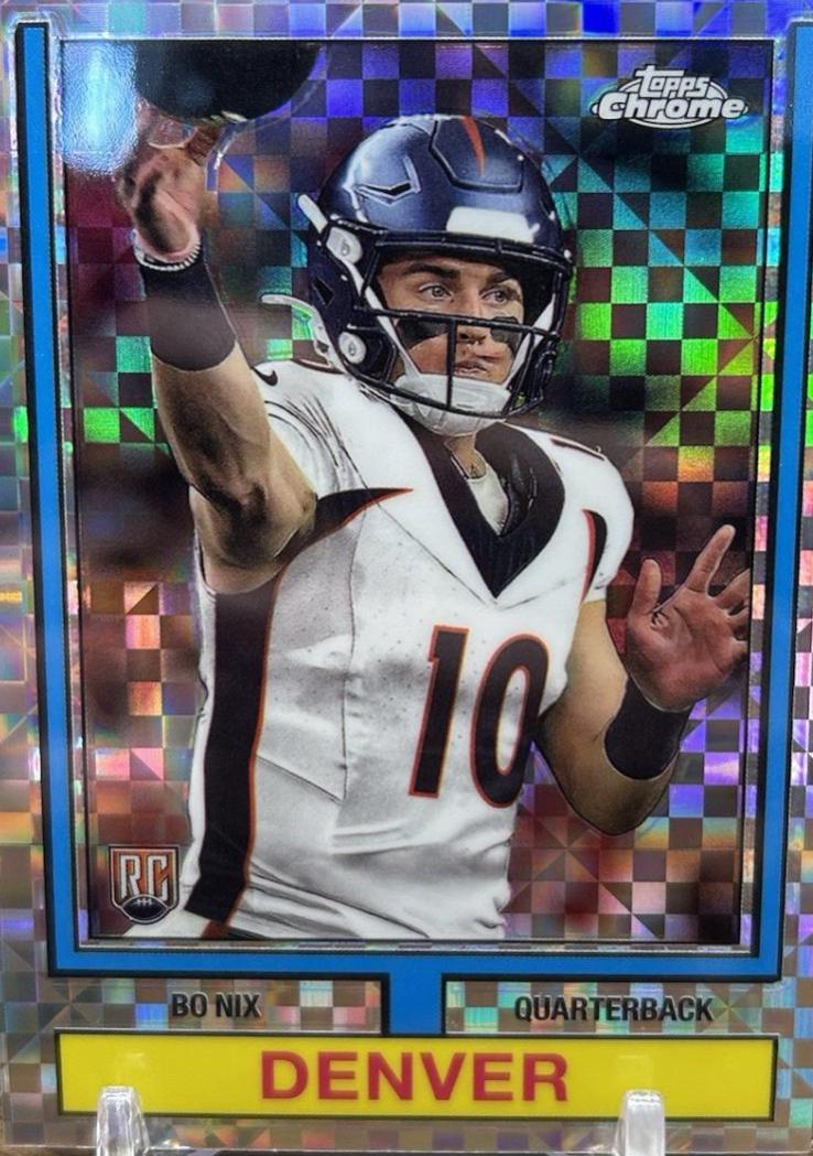 Bo Nix [Xfractor] #74TF-4
