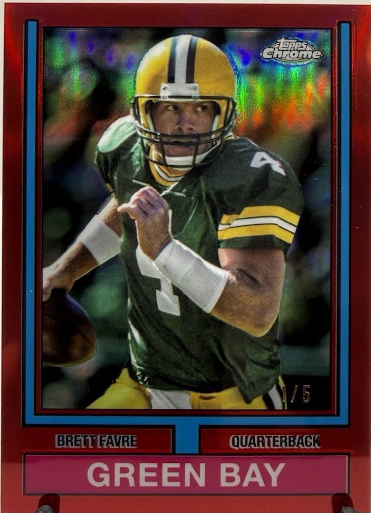 Brett Favre [Red Refractor] #74TF-17