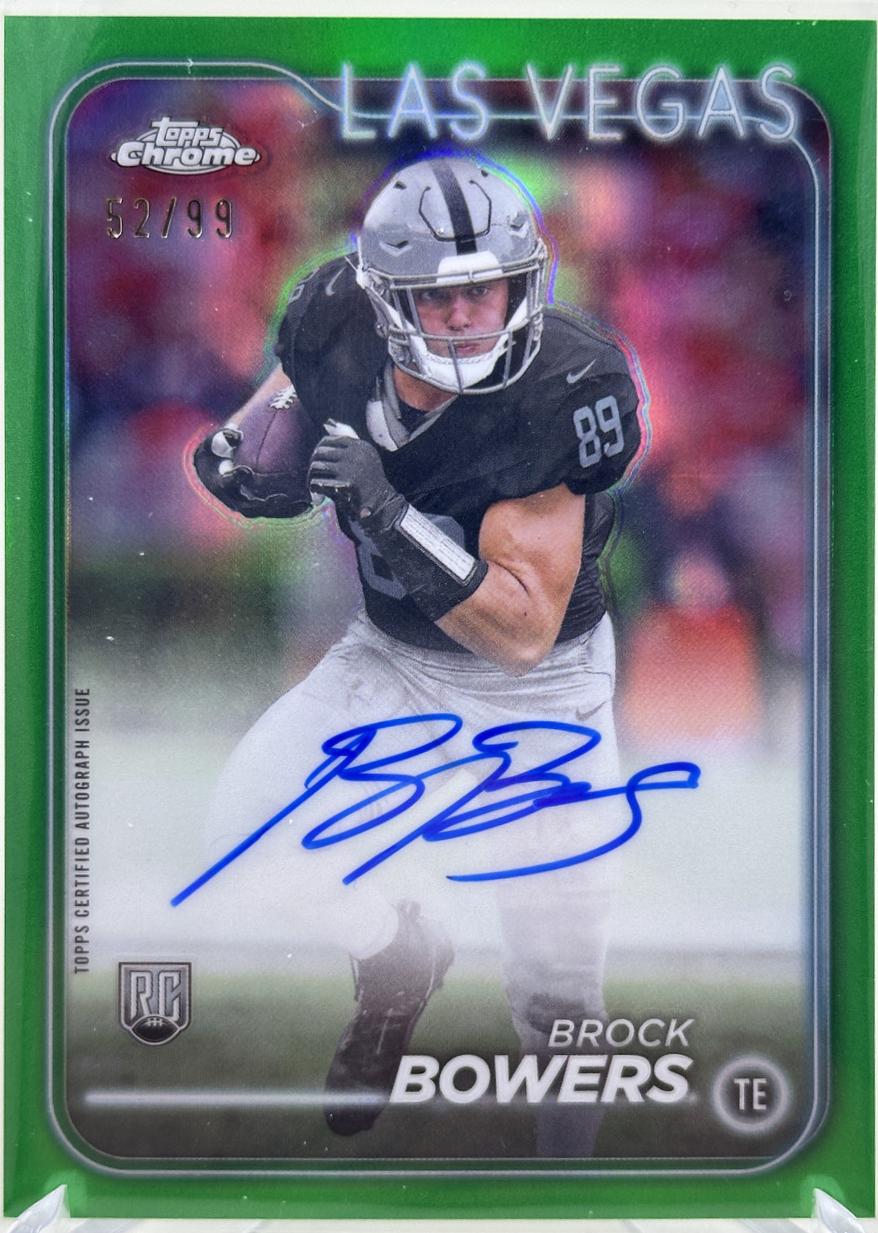 Brock Bowers [Green Refractor] #74TF-12