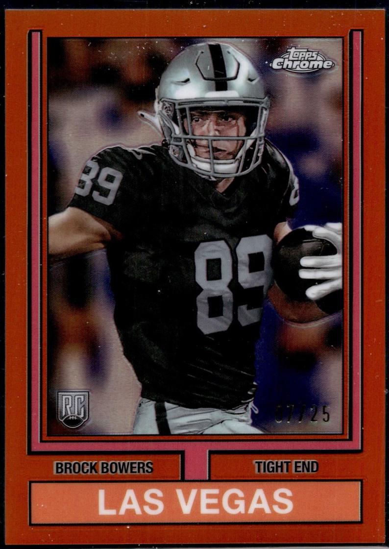 Brock Bowers [Orange Refractor] #74TF-12