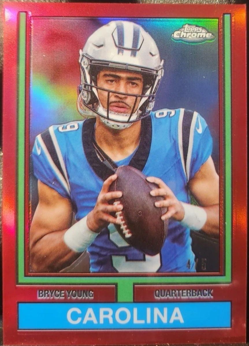 Bryce Young [Red Refractor] #74TF-23