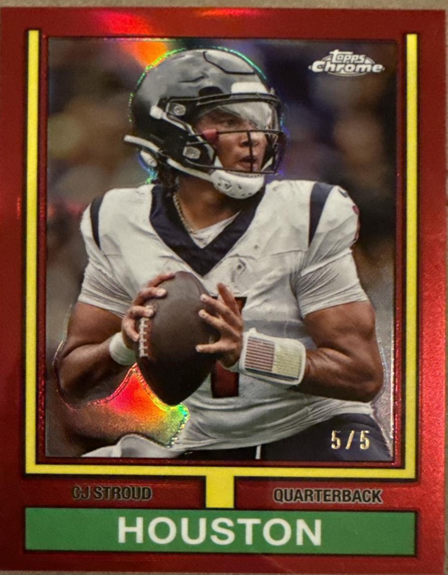 CJ Stroud [Red Refractor] #74TF-22