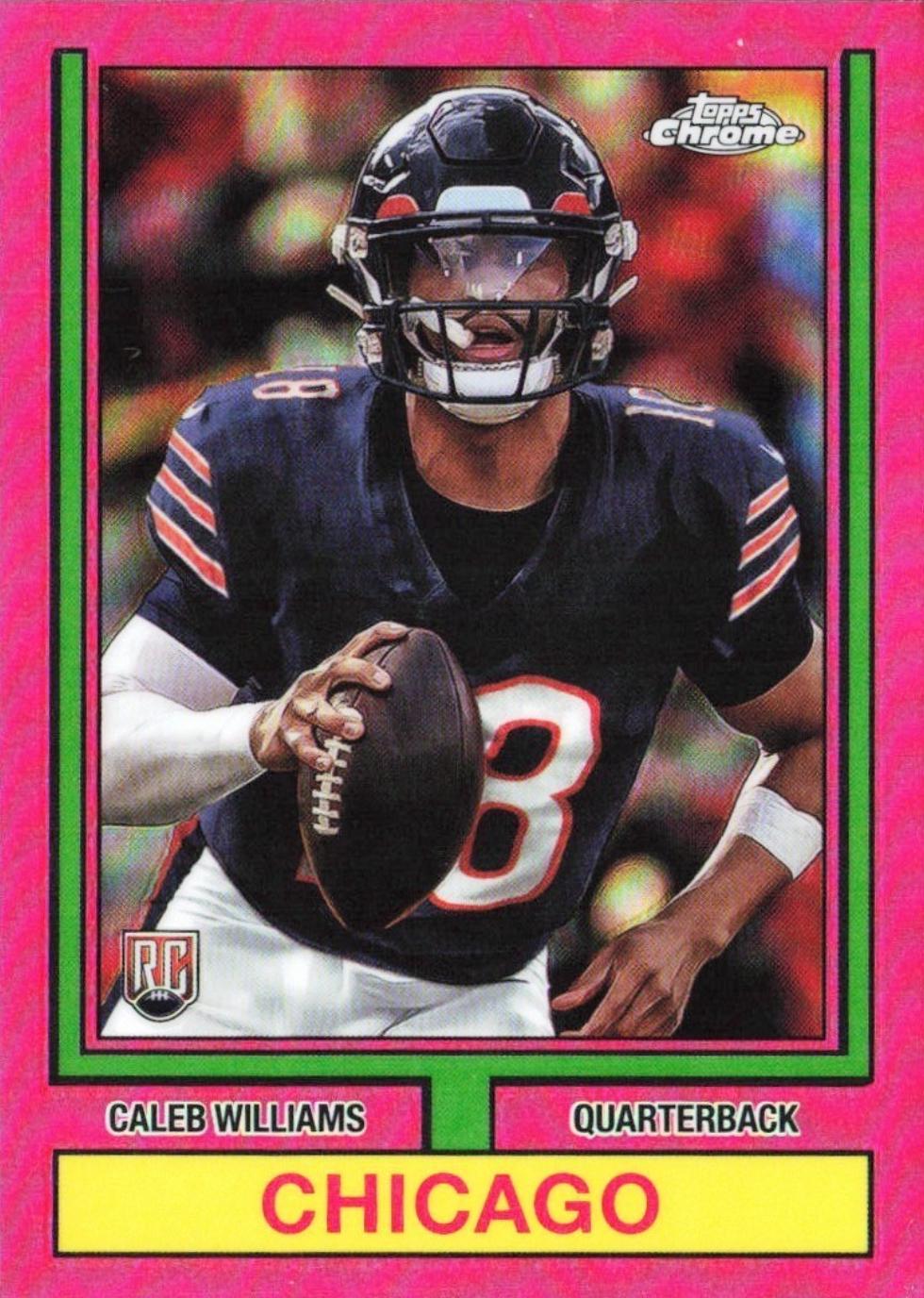 Caleb Williams [Pink Refractor] #74TF-1