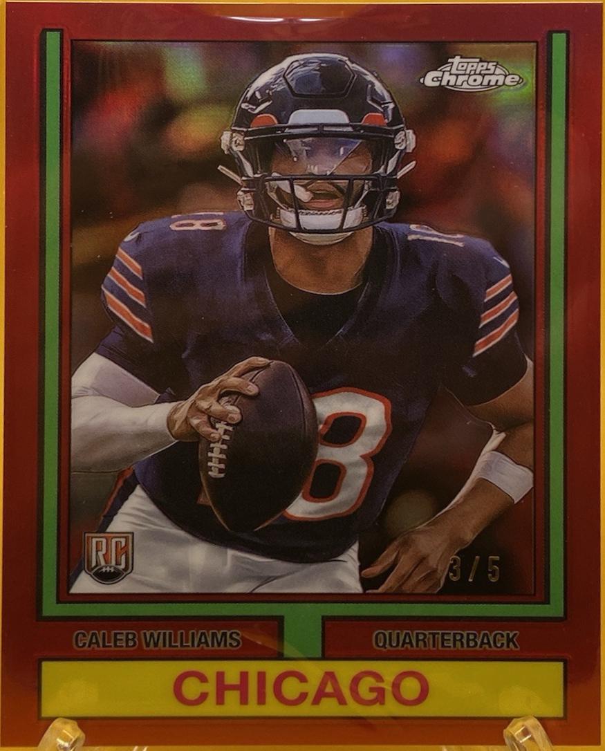 Caleb Williams [Red Refractor] #74TF-1