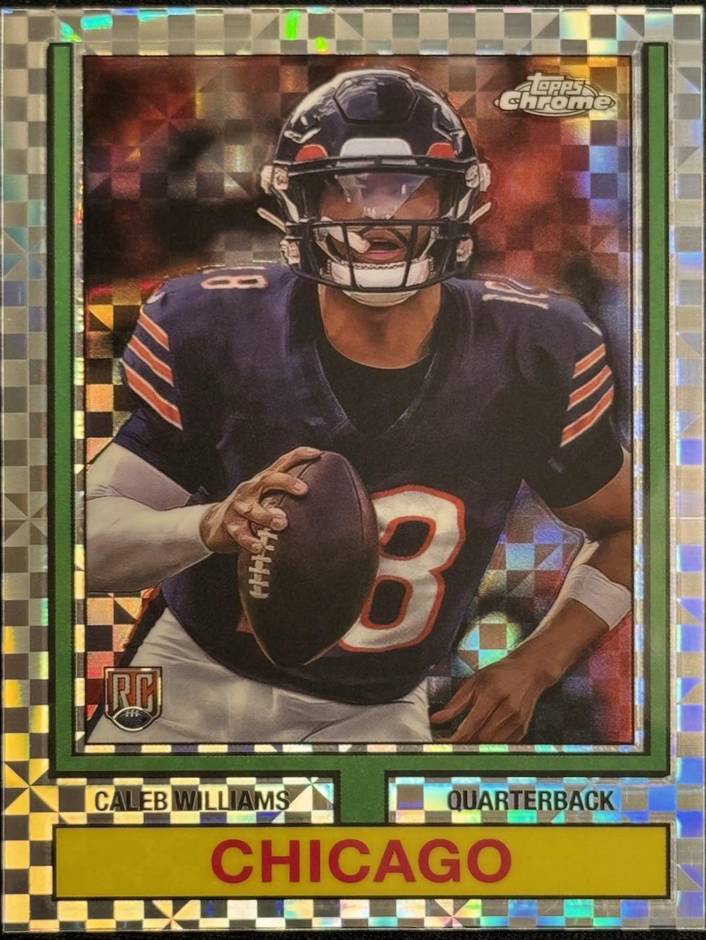 Caleb Williams [X-Fractor] #74TF-1