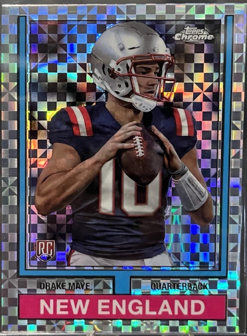 Drake Maye [X-Fractor] #74TF-3
