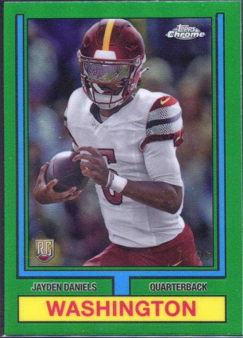 Jayden Daniels [Green Refractor] #74TF-2