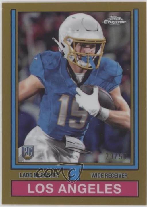 Ladd McConkey [Gold Refractor] #74TF-10