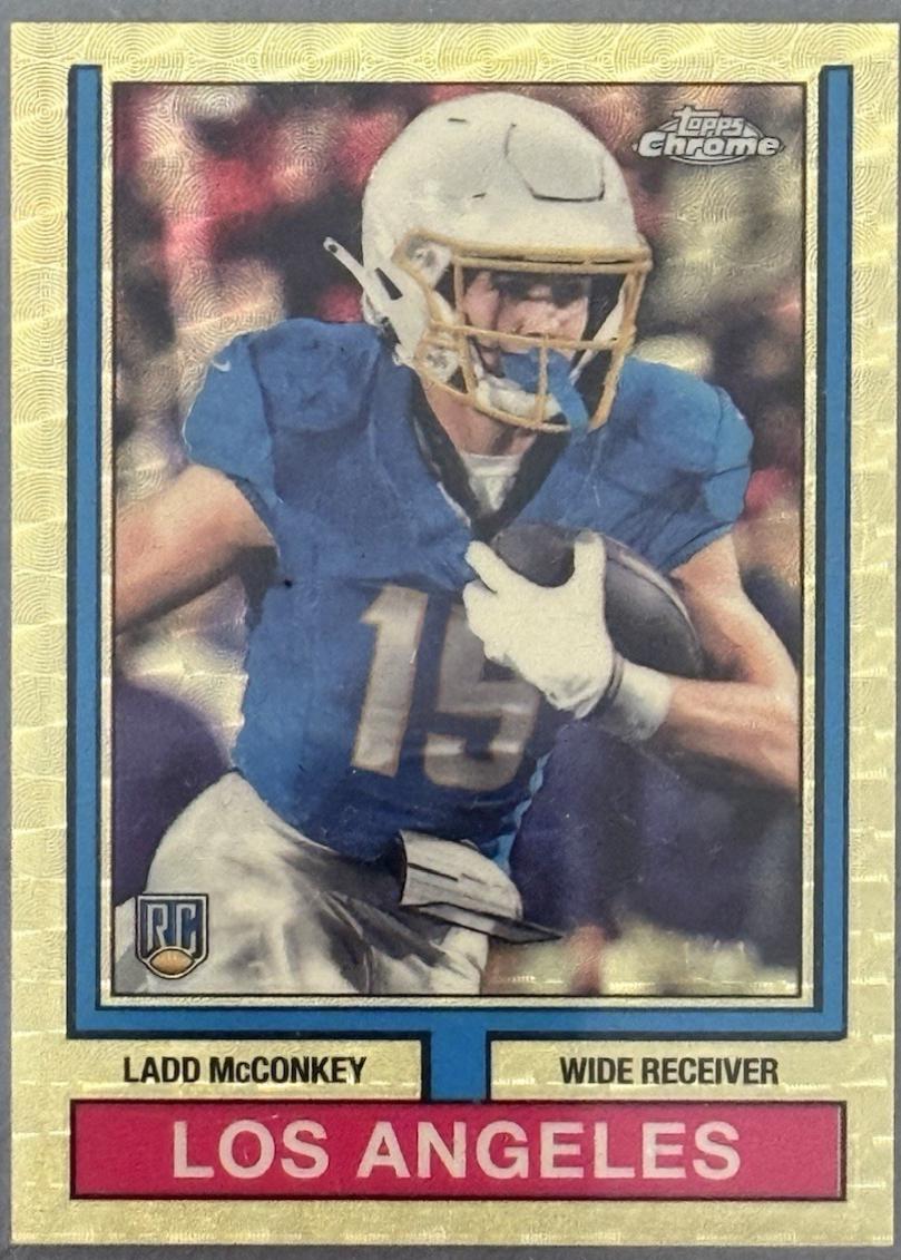 Ladd McConkey [SuperFractor] #74TF-10