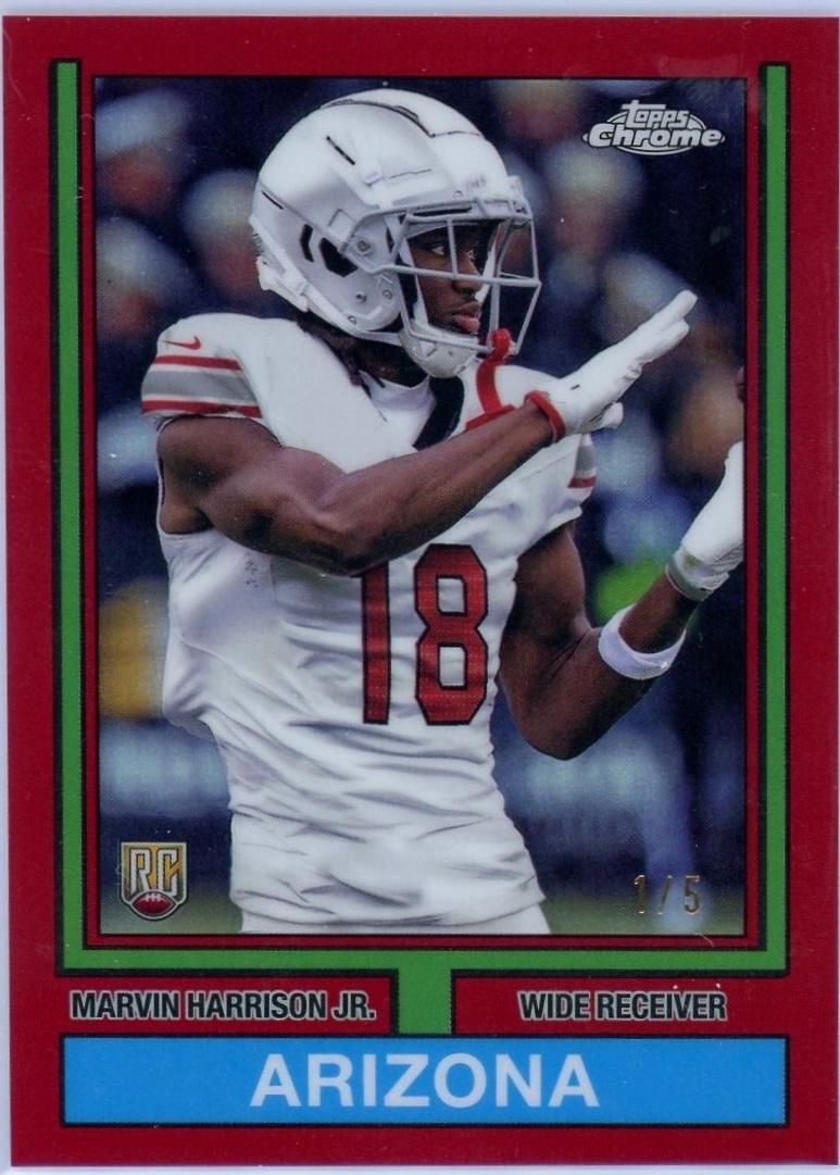 Marvin Harrison Jr. [Red Refractor] #74TF-5