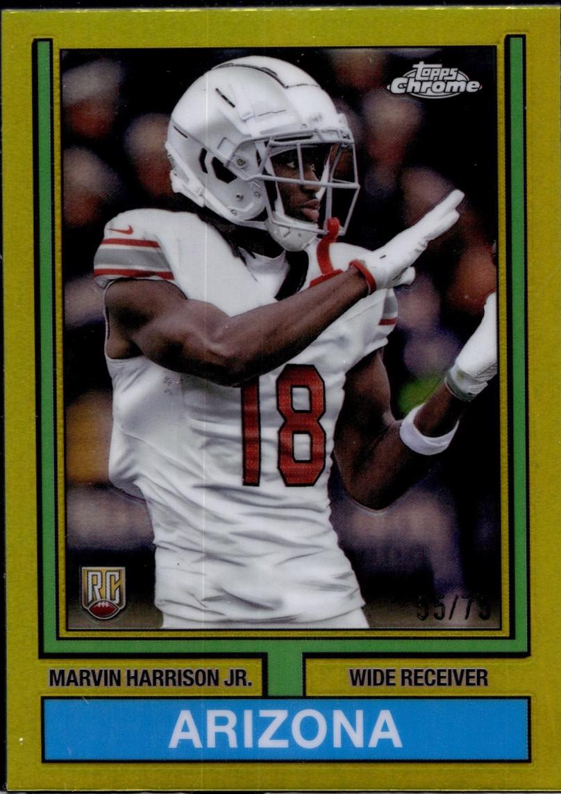 Marvin Harrison Jr. [Yellow Refractor] #74TF-5