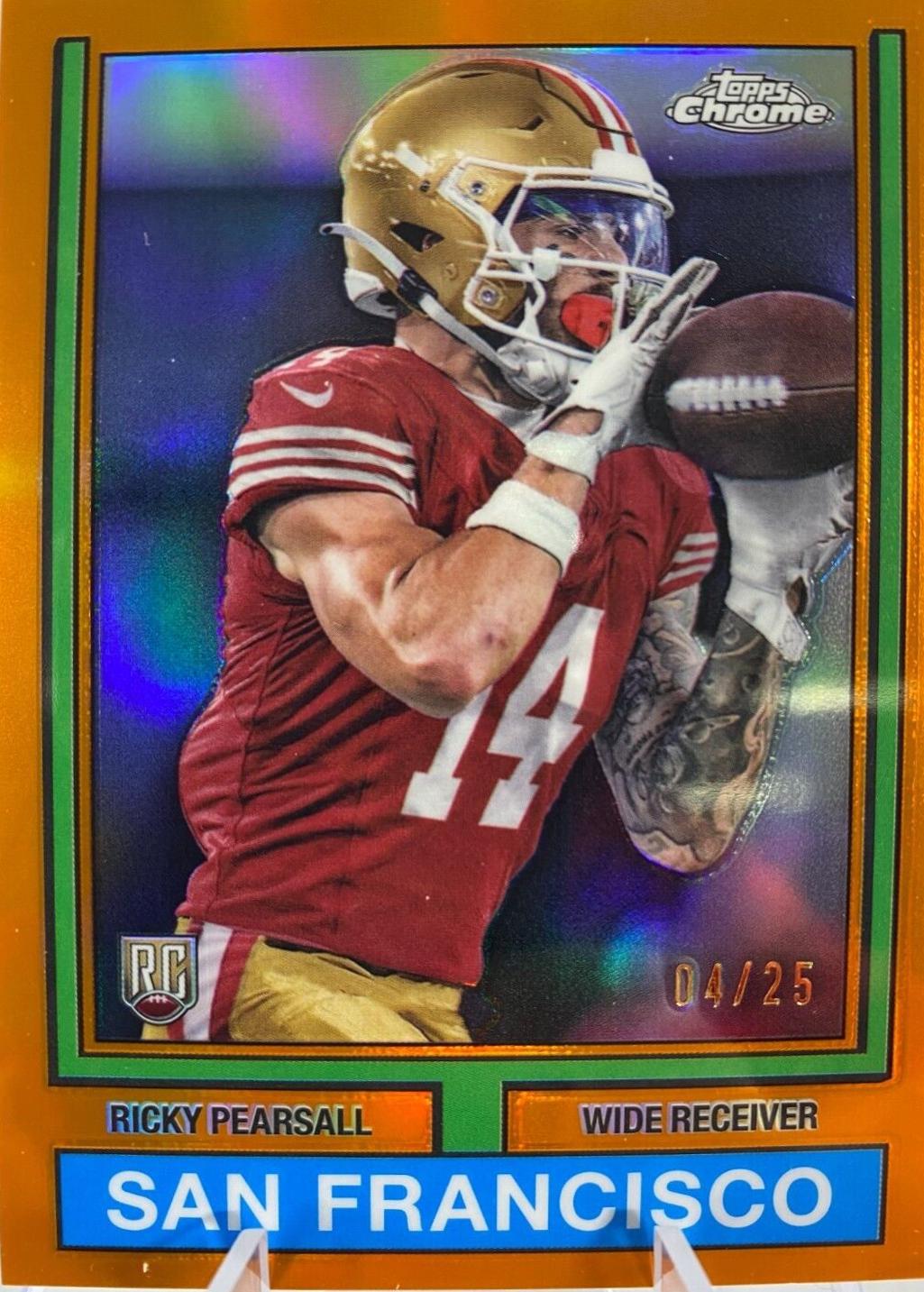 Ricky Pearsall [Orange Refractor] #74TF-11