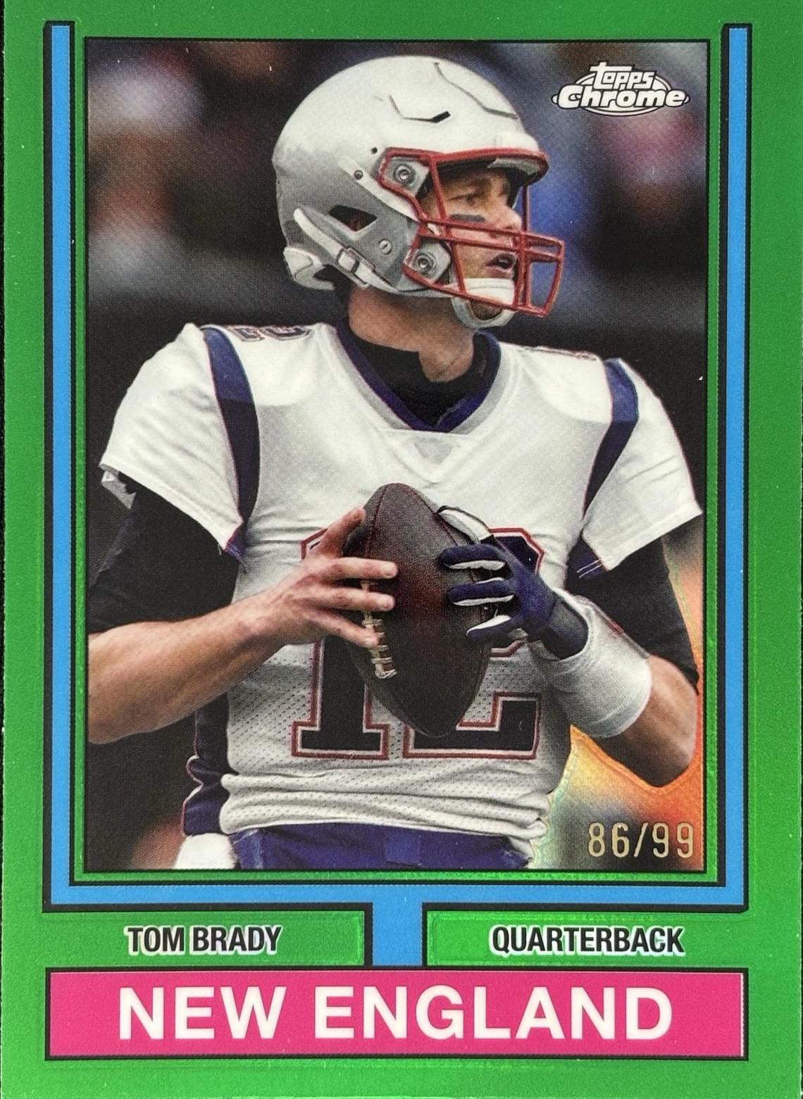 Tom Brady [Green Refractor] #74TF-16