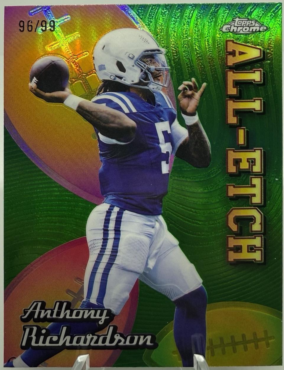 Anthony Richardson [Green Refractor] #CAE-AR