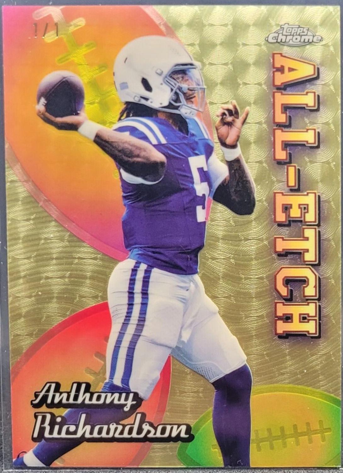Anthony Richardson [SuperFractor] #CAE-AR