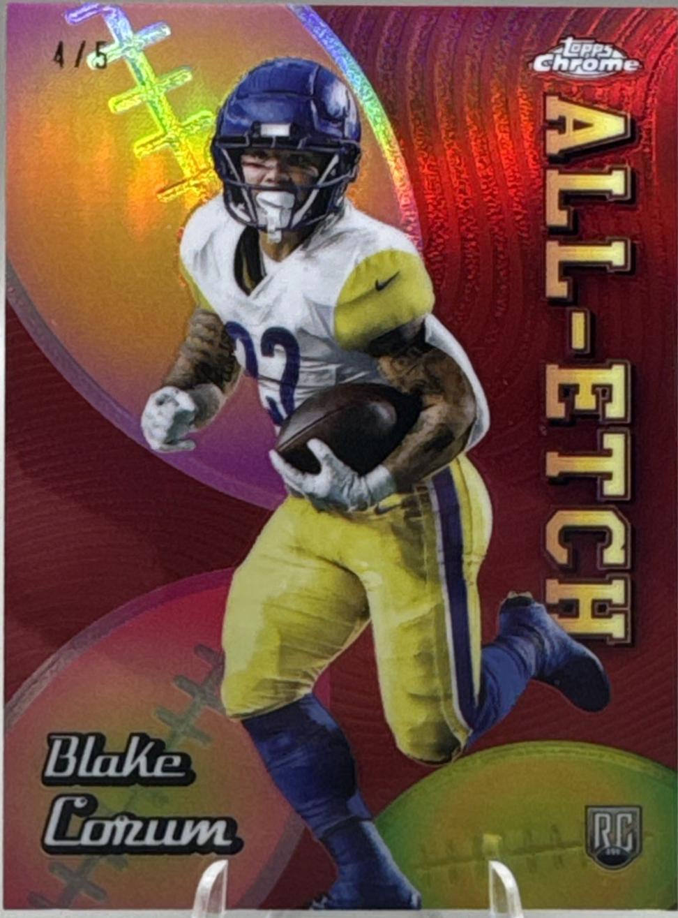Blake Corum [Red Refractor] #CAE-BC