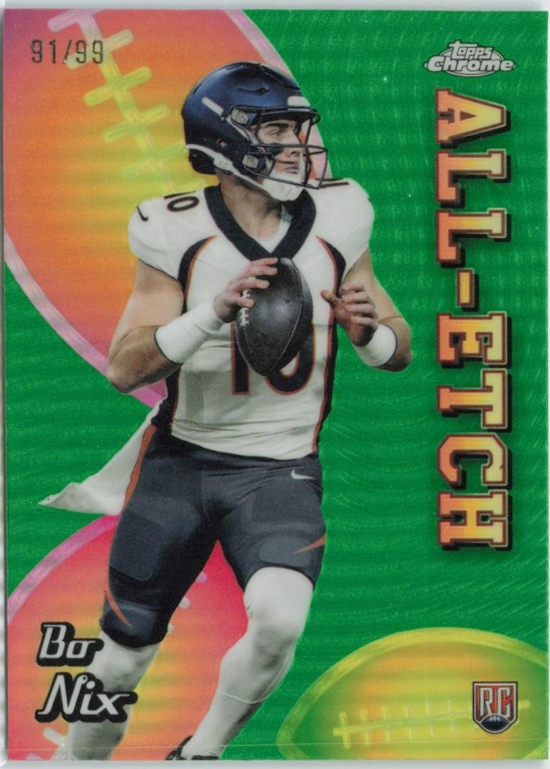 Bo Nix [Green Refractor] #CAE-BN