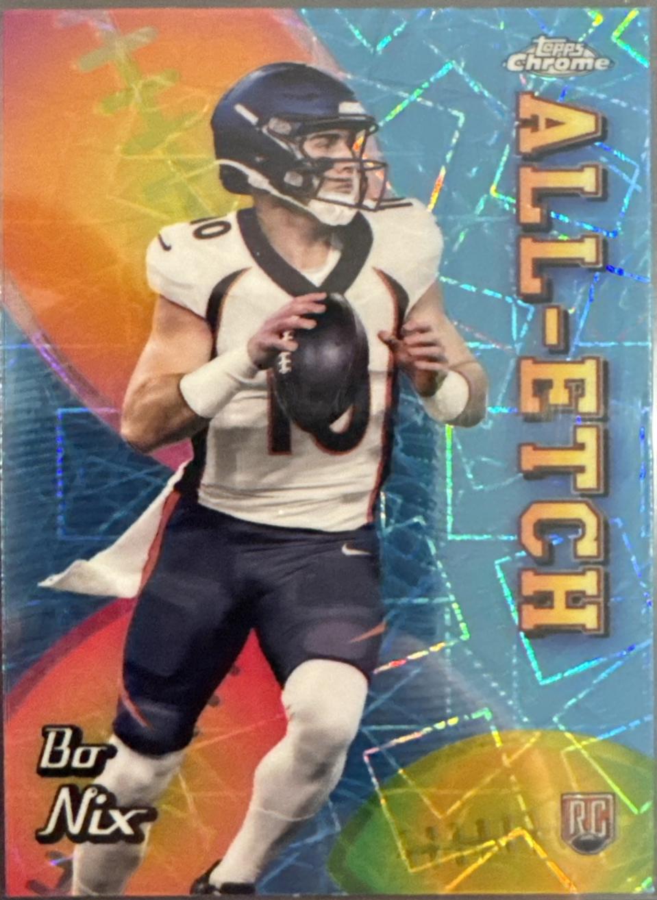 Bo Nix [Lazer Refractor] #CAE-BN