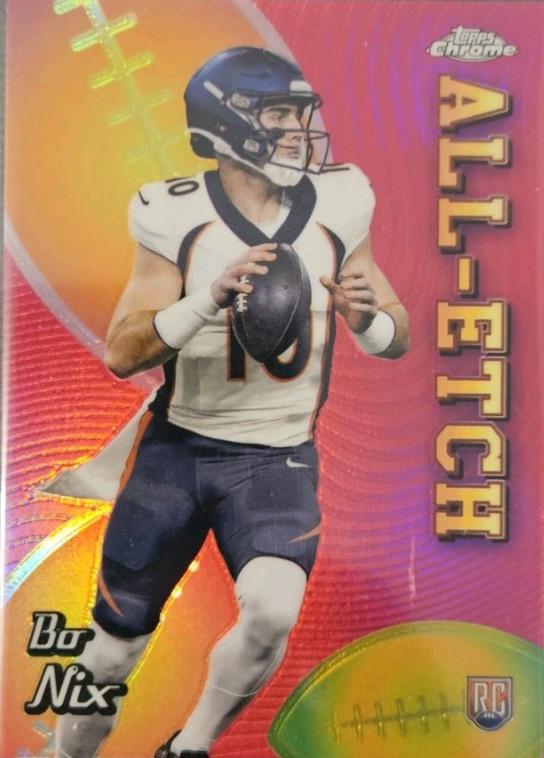 Bo Nix [Pink Refractor] #CAE-BN
