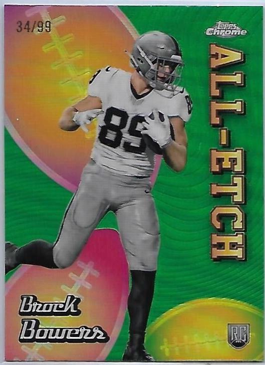 Brock Bowers [Green Refractor] #CAE-BB
