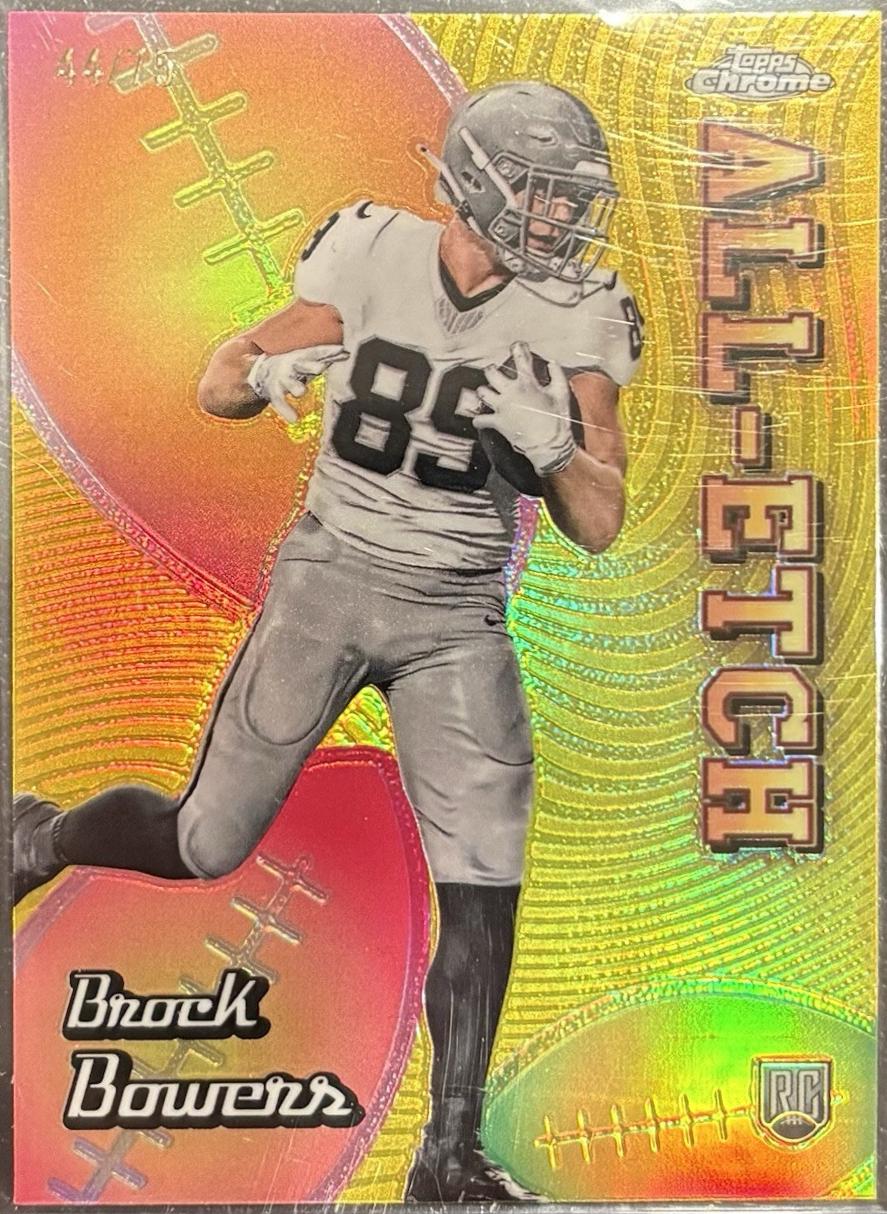 Brock Bowers [Yellow Refractor] #CAE-BB