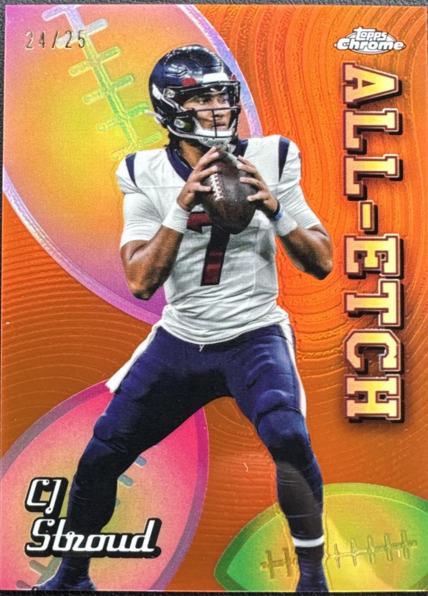 CJ Stroud [Orange Refractor] #CAE-CS