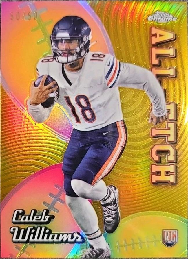 Caleb Williams [Gold Refractor] #CAE-CW