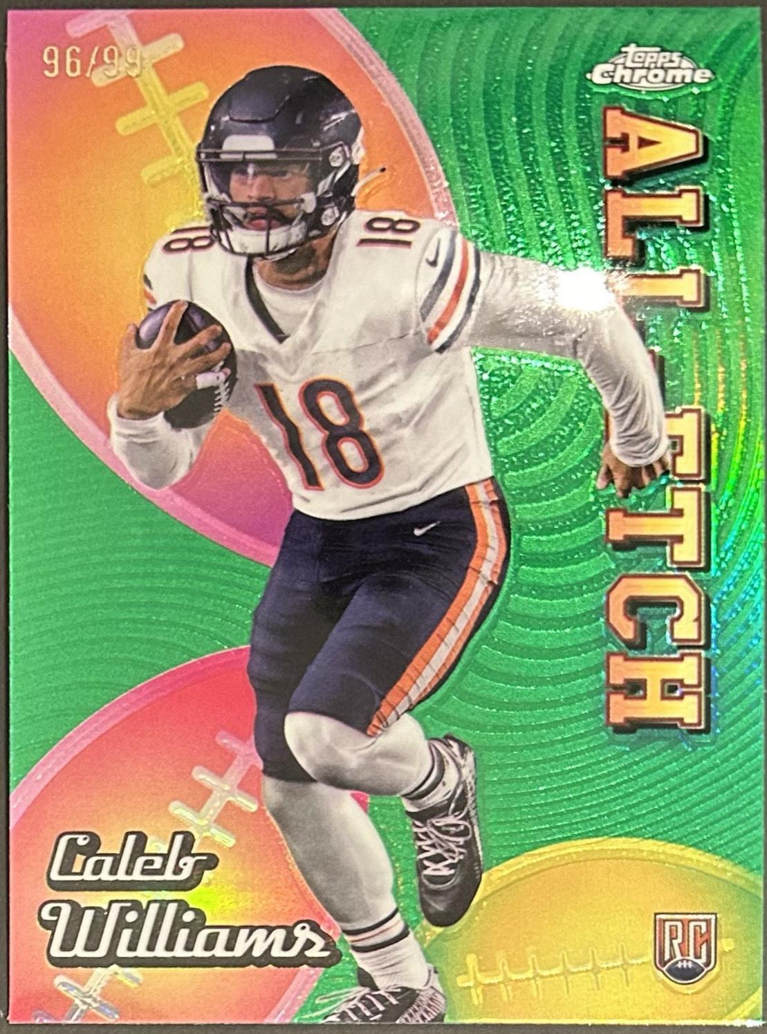 Caleb Williams [Green Refractor] #CAE-CW