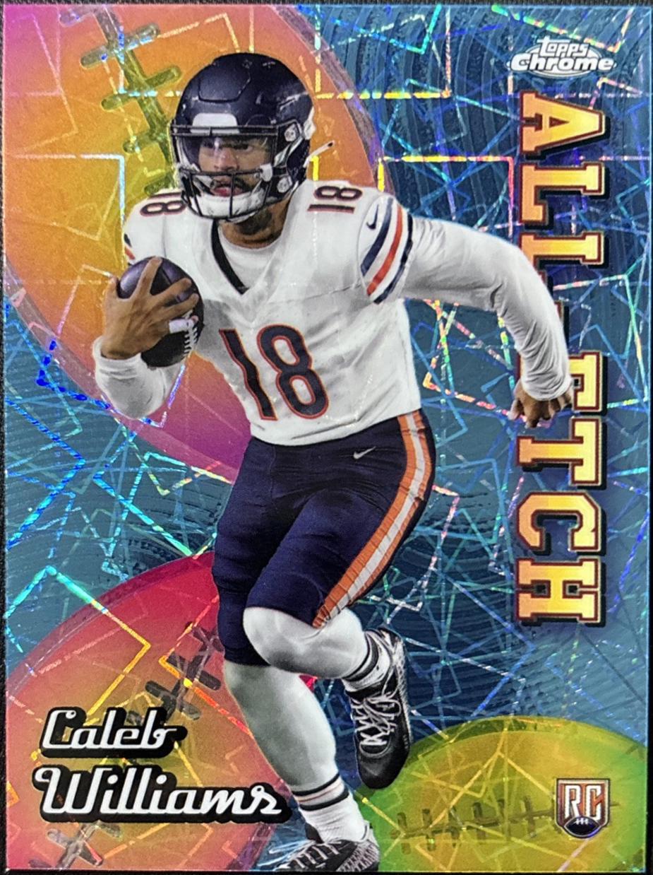 Caleb Williams [Lazer Refractor] #CAE-CW
