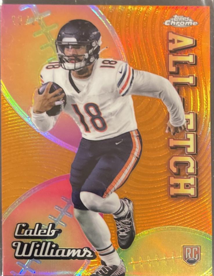 Caleb Williams [Orange Refractor] #CAE-CW