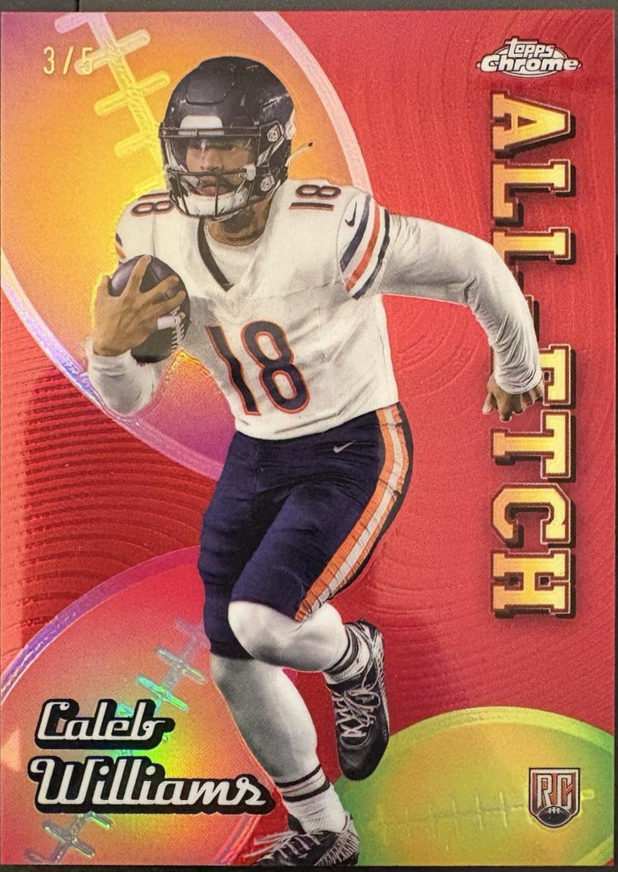 Caleb Williams [Red Refractor] #CAE-CW