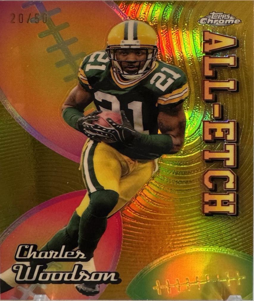 Charles Woodson [Gold Refractor] #CAE-CWO