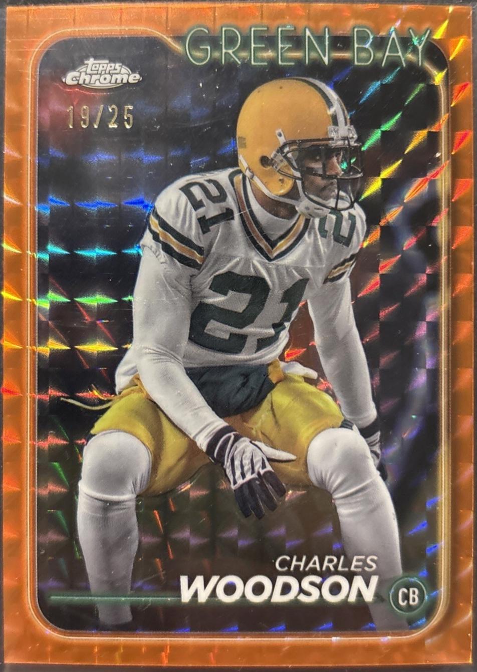 Charles Woodson [Orange Refractor] #CAE-CWO