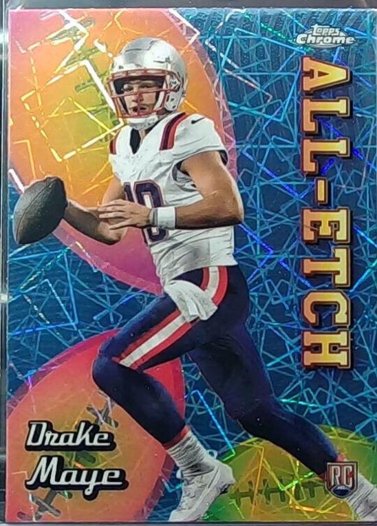 Drake Maye [Lazer Refractor] #CAE-DM