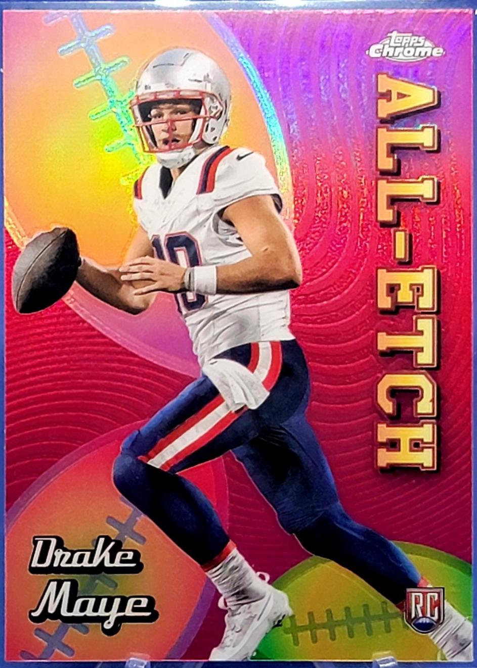 Drake Maye [Pink Refractor] #CAE-DM