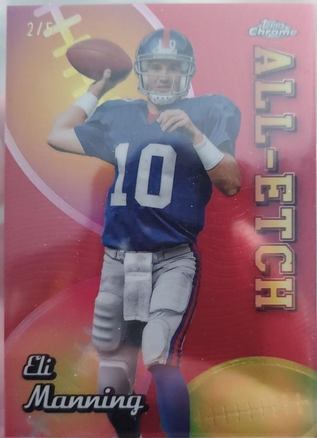 Eli Manning [Red Refractor] #CAE-EM