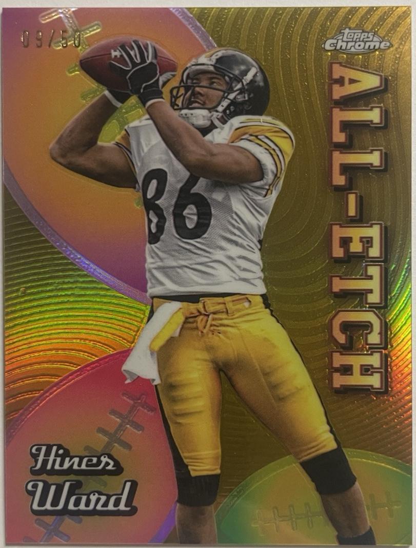 Hines Ward [Gold Refractor] #CAE-HW