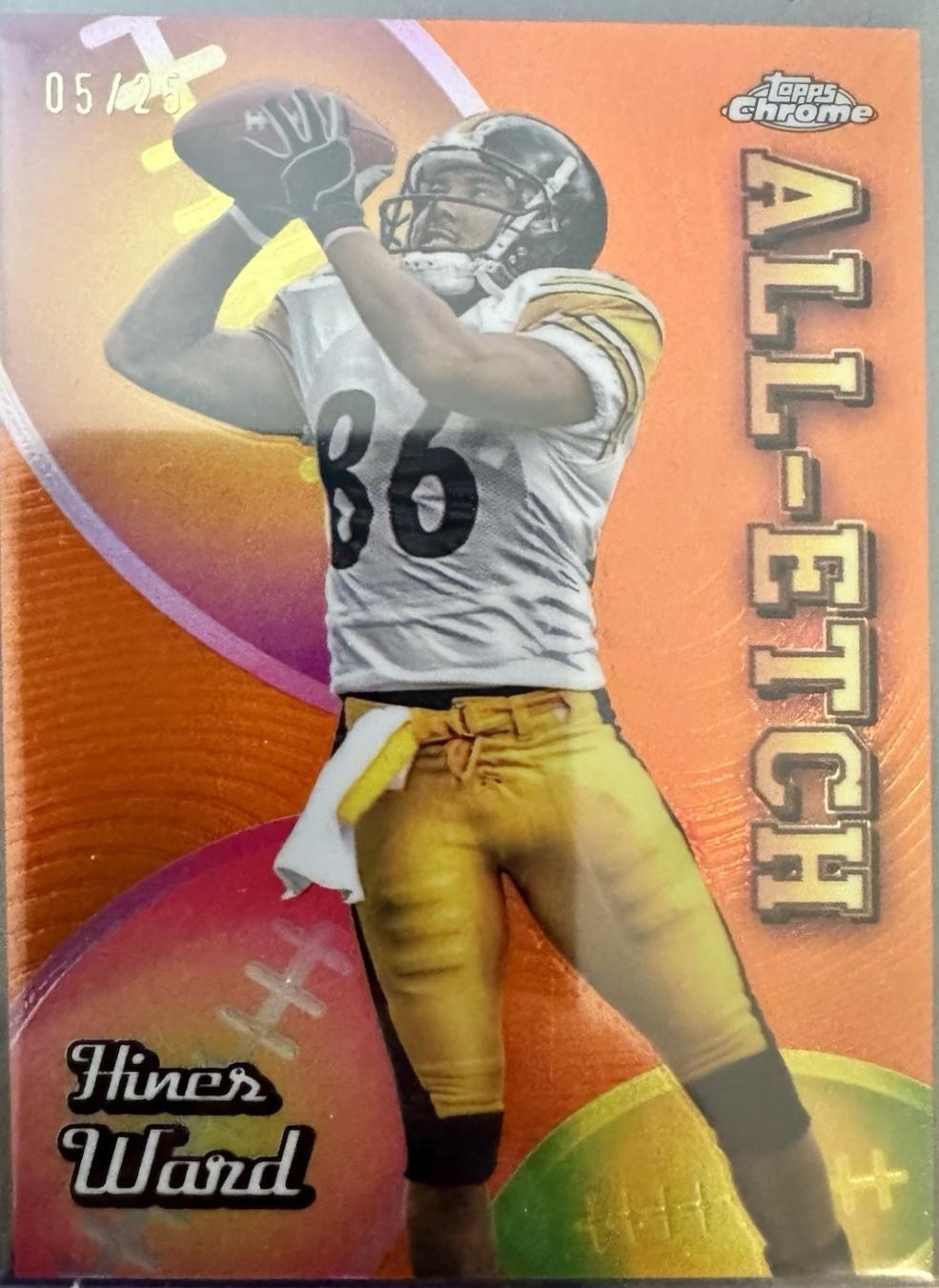 Hines Ward [Orange Refractor] #CAE-HW