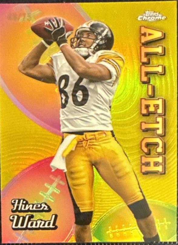 Hines Ward [Yellow Refractor] #CAE-HW